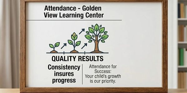 Golden View Learning Center Attendance - Consistency ensures progress for ABA therapy in San Diego.