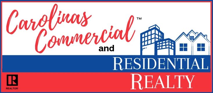 The Carolinas Realty logo in red, white, and blue.