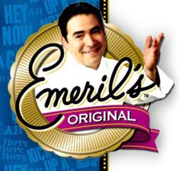 One of our largest clients logos, chef Emeril Lagasse.