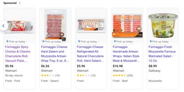 Cousin Anthony's lines of 150 inventions in cheese and salads sold in Walmart and Sam's Club.