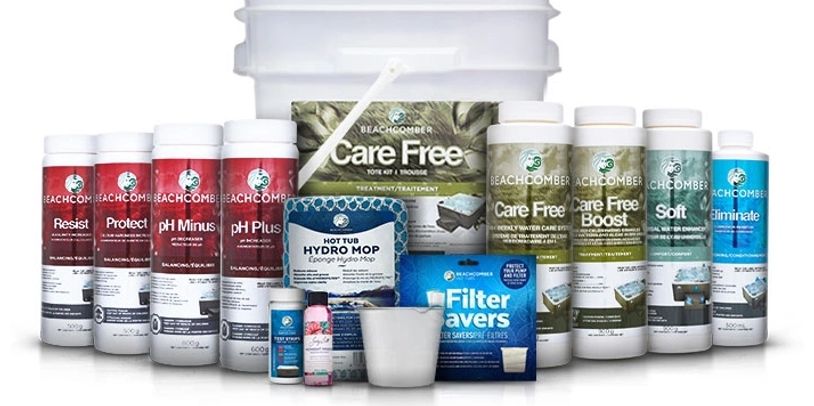 Beachcomber Spa, water care, hot tub, Bonnyville, St. Paul, Hybrid4, Spa chemicals, hot tub sales
