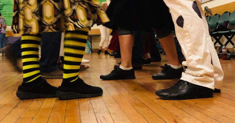 Fourth Friday Contra Dance at the Irish Cultural Center in Phoenix, AZ.
