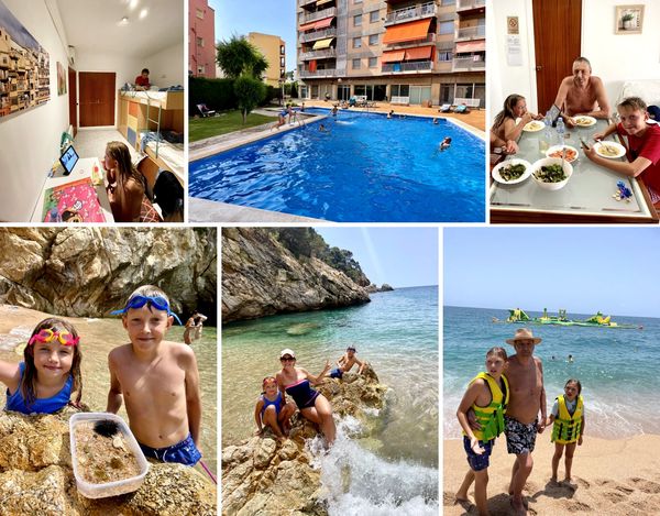 Family vacation in Spain