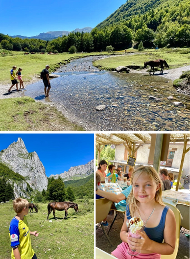 Family travel in France