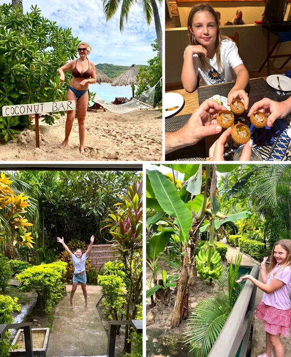 Family vacation at Octopus Resort, Fiji