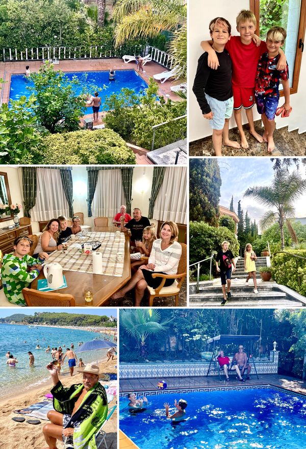 Family vacation in Spain