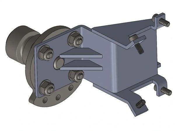 A wheel hub bearing, that controls the steering system and handling of a vehicle. 
