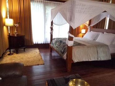 Accomodation bungalow river view