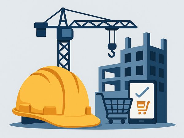 Sicurezza sul lavoro all'interno di un cantiere