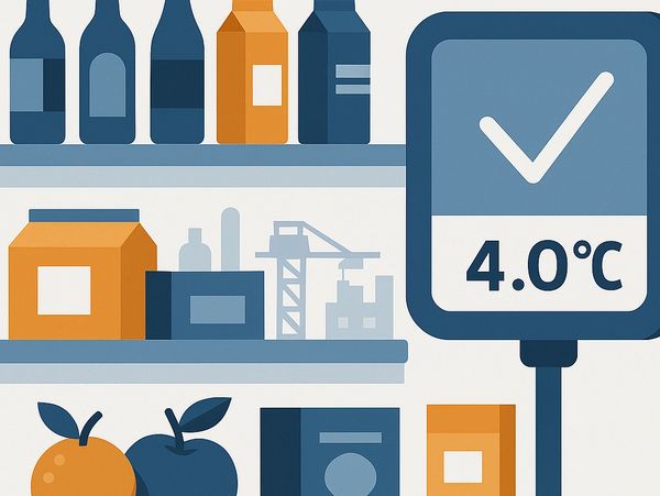 Food all'interno di un supermecato con temperatura controllata