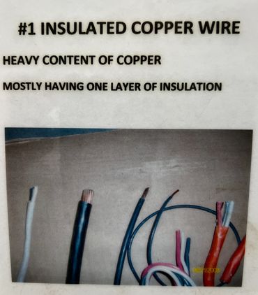 #1 insulated copper wire example