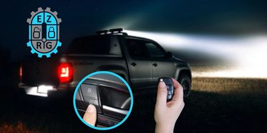 EZrig Accessory Remote spotlight Control System for SUV's, pickup trucks, Utes and bakkies