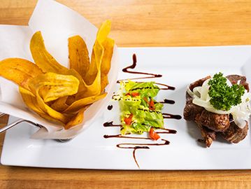 Masas de puerco, fried tender pieces of pork, Havana Grill Las Vegas, Cuban Restaurant, Latin Restau