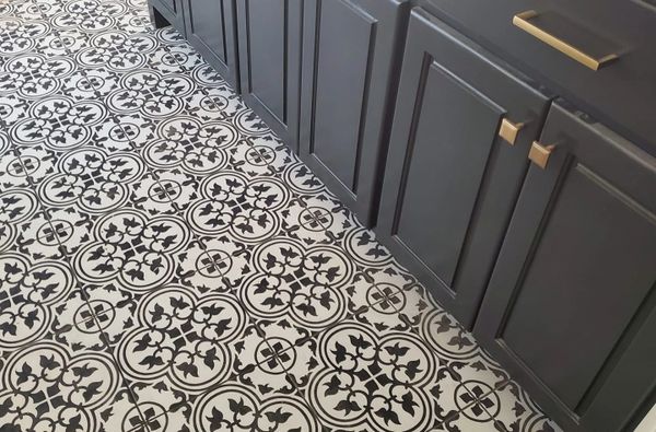 arc deco tile flooring