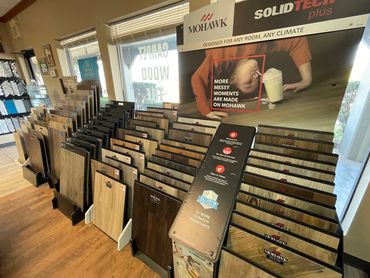 Flooring showroom waterproof flooring