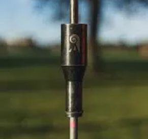 Close-up of a geotechnical drilling or testing instrument in operation.