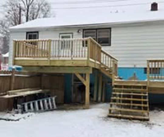 A new deck build in Binghamton New york