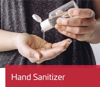 FORMULA
WHO compliant
Ethylic alcohol (80% v/v)
Glycerin (1.45% v/v)
Hydrogen peroxide (0.125% v/v)