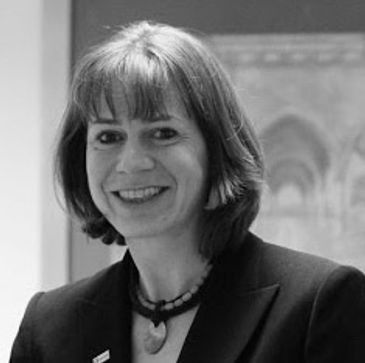 Portrait of happy businesswoman looking confident