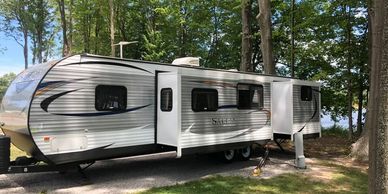 pure michigan camping, camper rental silver lake MI, Campground silver Lake Michigan,