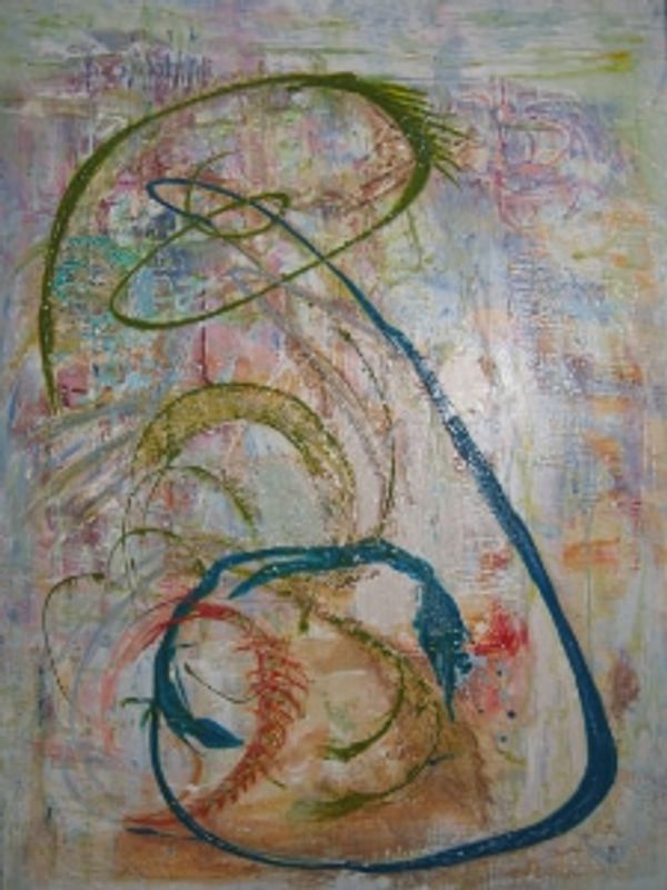 abstract colorful painting