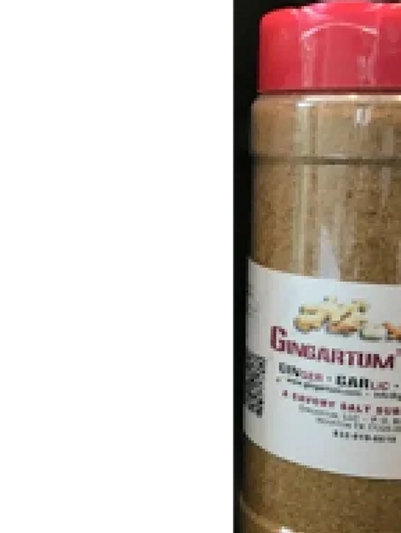Gingartum's ginger garlic and turmeric spice improves health, one ounce at a time!