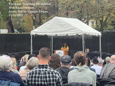 US Army Nurse Connie Evans
