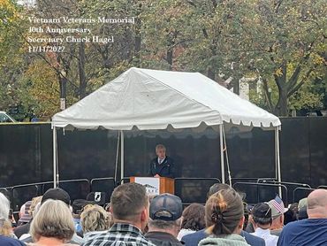 Chuck Hagel, former US Secretary of Defense
