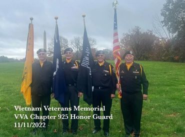 VVA Chapter 925 Honor Guard out of Myrtle Beach SC, John Anderson, Rick Powers, Bob McCann, Ron Thro
