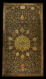 Famous Ardebil Rug LACMA Museum c16th Century 