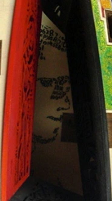 Binh Pho Collaboration turned wood art