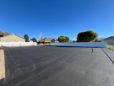 Asphalt in Syracuse, UT.
