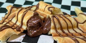 Nutella Crepe on a Stick