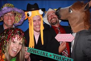Photobooth for Clemson Rec at Clemson Memorial Stadium in the luxury box.