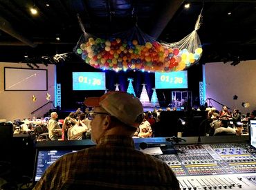 DJ Scott Garrison at a birthday party