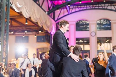 DJ Robert Batson at the Bleckley Station for a Wedding Reception