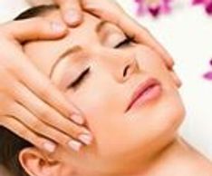 face, head and neck massage for relaxation and tension