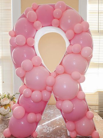 Breast cancer awareness ribbon