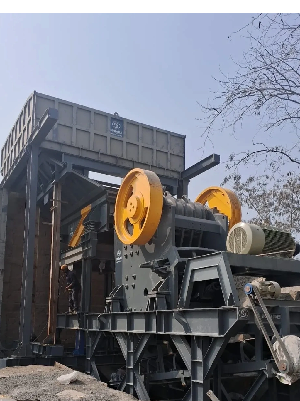 Primary Crusher Setup