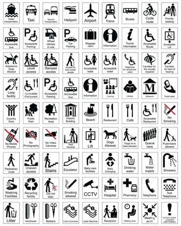 Indoor and Outdoor Public Information Signs.