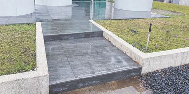 公共商業空間磁磚施作