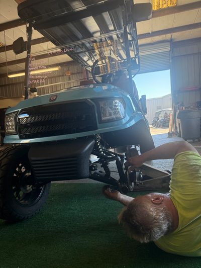 Golf Cart Maintenance Service Inspection Safety Harbor