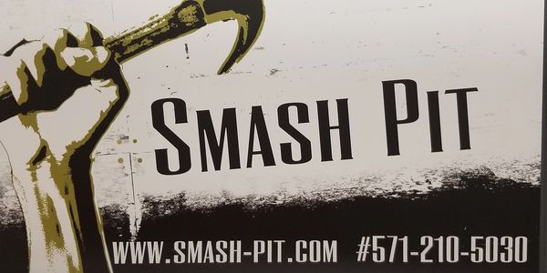 Smash Pit Business Sign