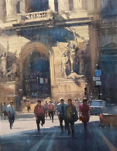 吳思賢 水彩 WU SIH SHIAN WATERCOLOE