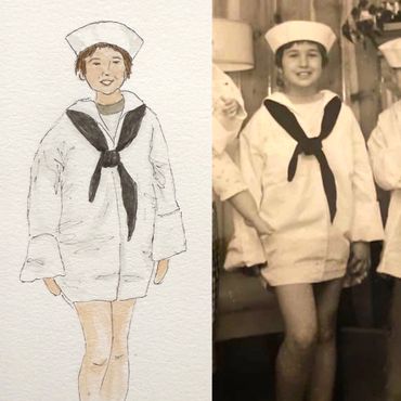 Live Guest Portraits Event Painting By Erin CT MA RI NY NH VT ME