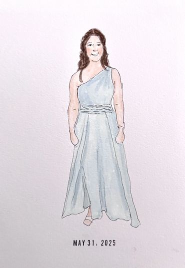 Live Guest Portraits Event Painting By Erin CT MA RI NH VT ME NY