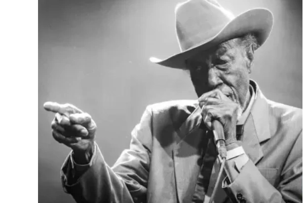 Blues legend Tail Dragger Jones from Altheimer, Arkansas.