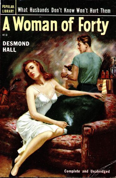 Women in slips in 1950s magazines