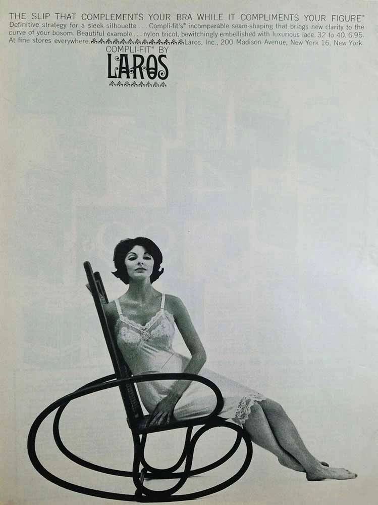 1960 vintage Laros ad