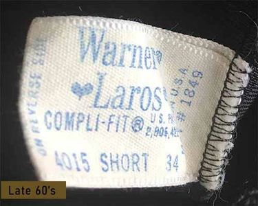 Warner Laros lingerie label